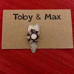 Toby & Max Stearling Silver Pin